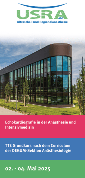Kursplatz Echokardiografie in der Anästhesie und Intensivmedizin - Mai 2025