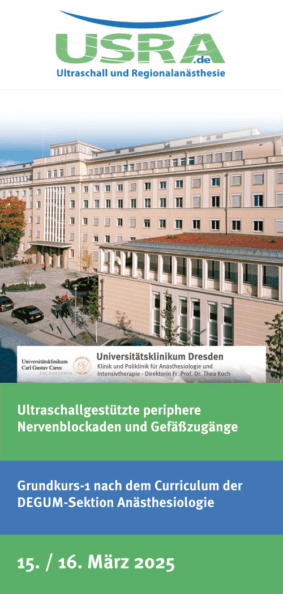 Kursplatz Grundkurs -1 Uniklinikum Dresden - März 2025