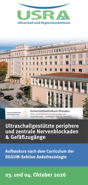Kursplatz Aufbaukurs Uniklinikum Dresden - Oktober 2026