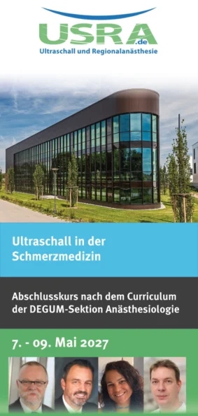 Ultraschall in der Schmerzmedizin - Abschlusskurs 2027