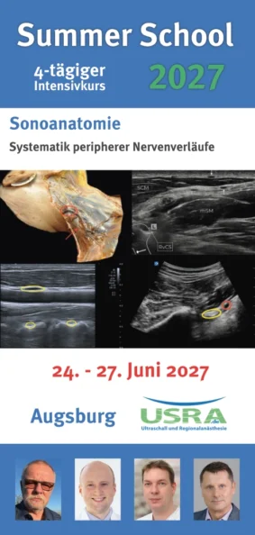 Summer School 2027 - Intensivkurs Sonoanatomie