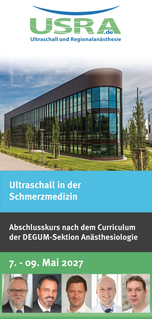 Ultraschall in der Schmerzmedizin - Abschlusskurs 2027