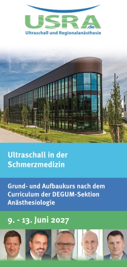 Ultraschall in der Schmerzmedizin - Grund- und Aufbaukurs Juni 2027