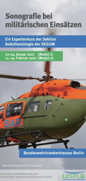 Sonografie bei militärischen Einsätzen Berlin 2027