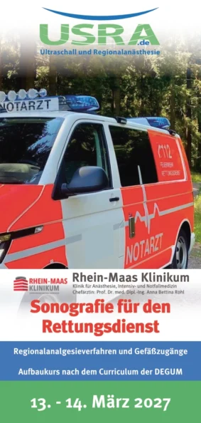 Sonografie für den Rettungsdienst